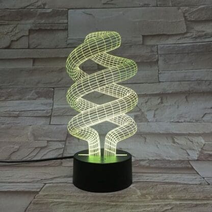 3D Led Optical Illusion Lamp - Abstract - Image 5