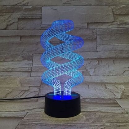 3D Led Optical Illusion Lamp - Abstract - Image 7