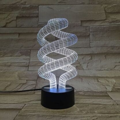 3D Led Optical Illusion Lamp - Abstract - Image 8