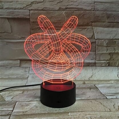 3D Led Optical Illusion Lamp - Abstract - Image 4