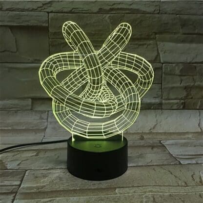 3D Led Optical Illusion Lamp - Abstract - Image 7