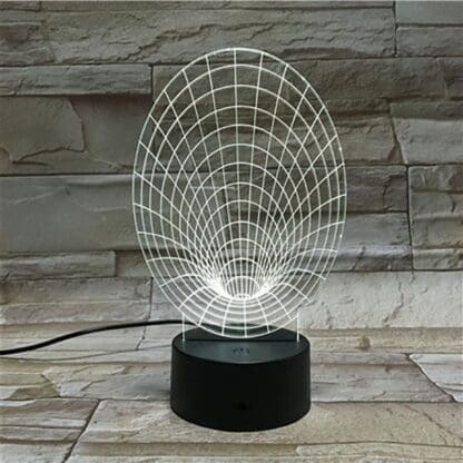 3D Led Optical Illusion Lamp - Abstract - Image 3
