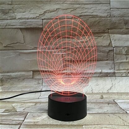 3D Led Optical Illusion Lamp - Abstract - Image 4