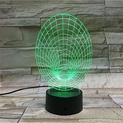 3D Led Optical Illusion Lamp - Abstract - Image 5