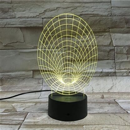 3D Led Optical Illusion Lamp - Abstract - Image 7