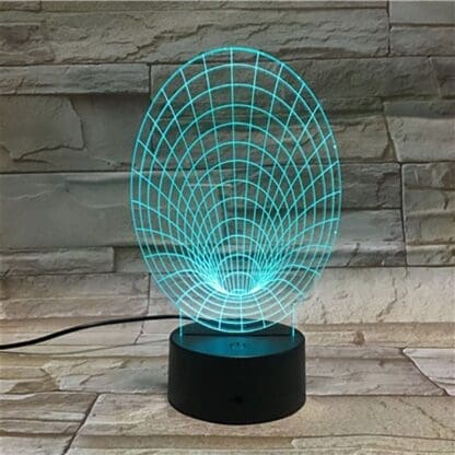 3D Led Optical Illusion Lamp - Abstract - Image 8