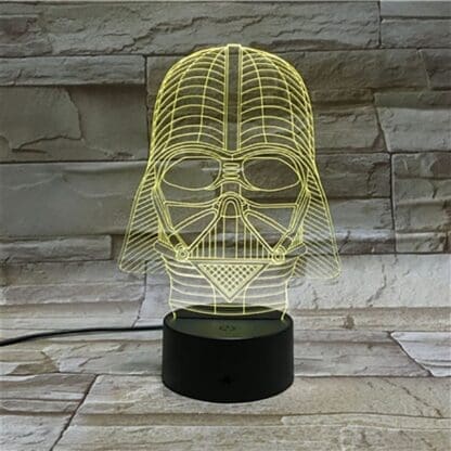 3D Led Optical Illusion Lamp - Star Wars Darth Vader - Image 8