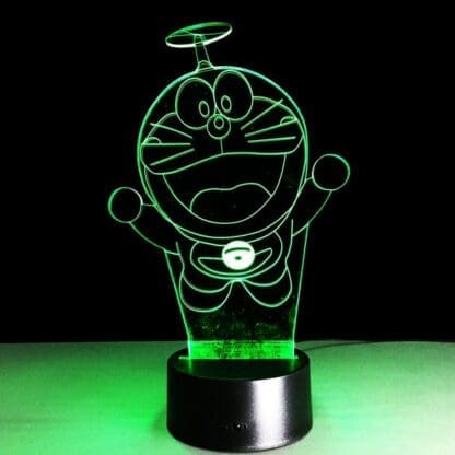 3D Led Optical Illusion Lamp - Doraemon - Image 3