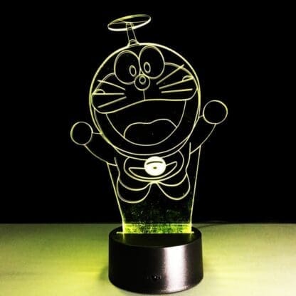 3D Led Optical Illusion Lamp - Doraemon - Image 4