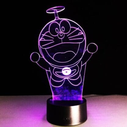 3D Led Optical Illusion Lamp - Doraemon - Image 7