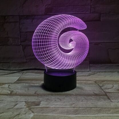 3D Led Optical Illusion Lamp - Abstract - Image 7