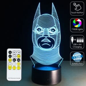 3D Led Optical Illusion Lamp - Batman